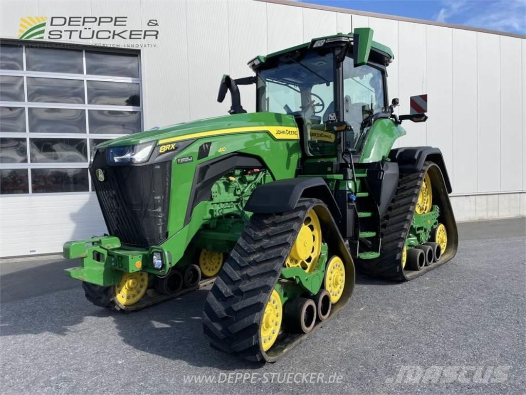 John Deere 8RX 410 Kraner på larvebånd