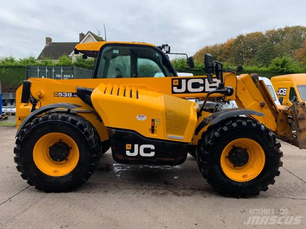 JCB 538-70 Teleskoplæssere til landbrug