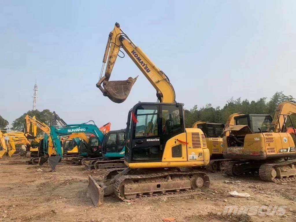 Komatsu PC 70 Midi-gravemaskiner 7t - 12t