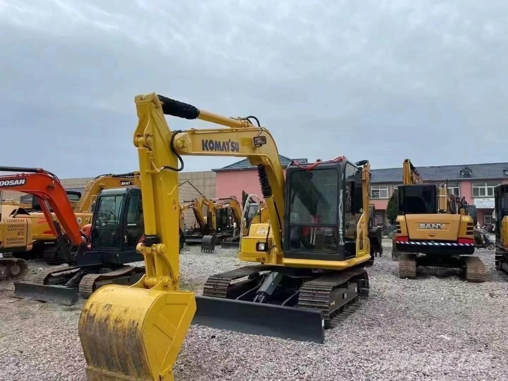 Komatsu PC 70 Midi-gravemaskiner 7t - 12t