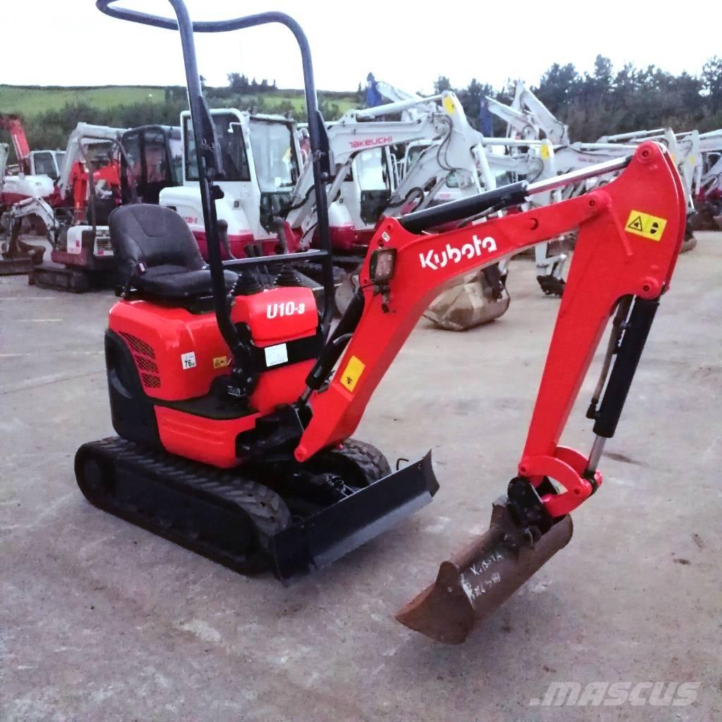 Kubota U 10-3 Minigravemaskiner