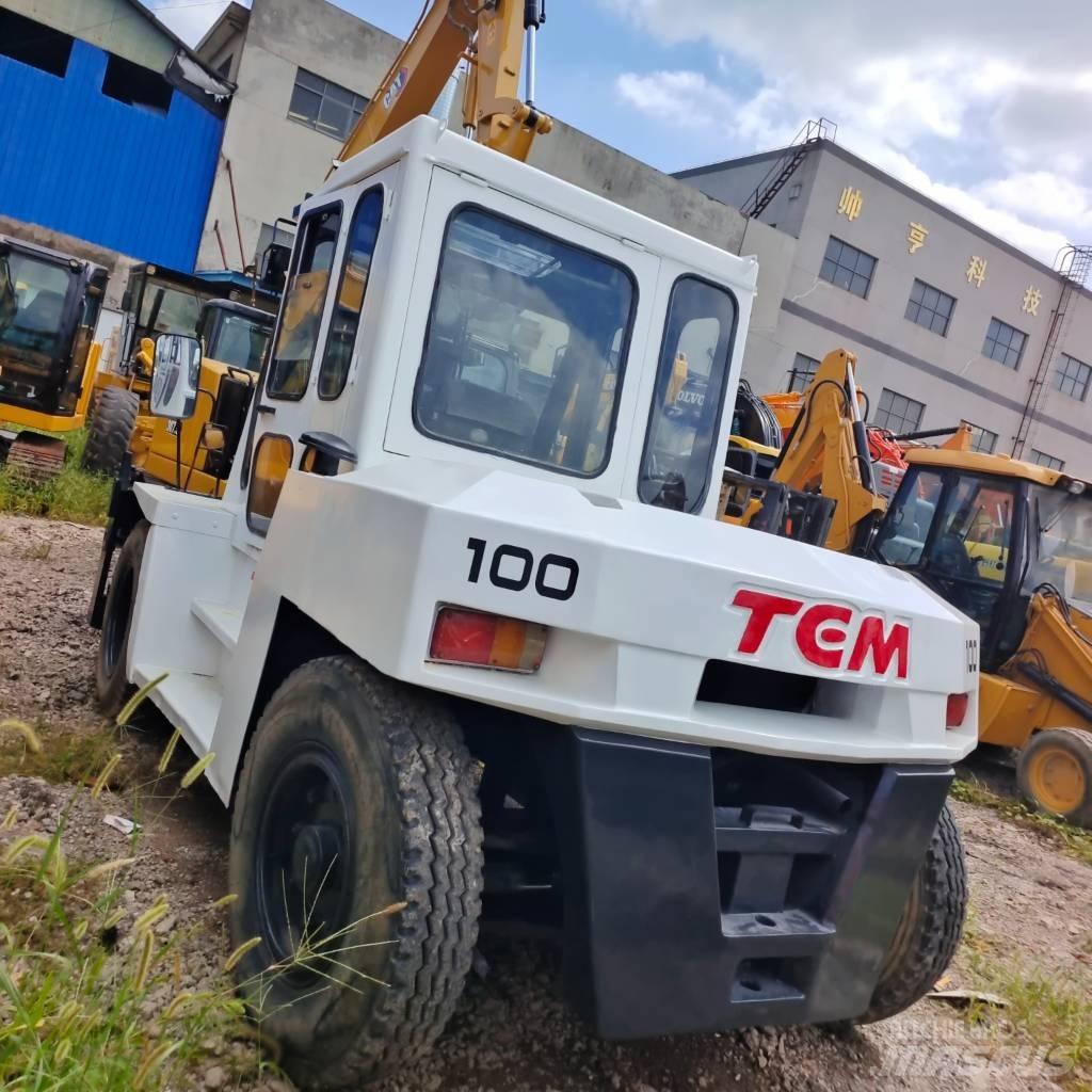 TCM FD100 Diesel gaffeltrucks