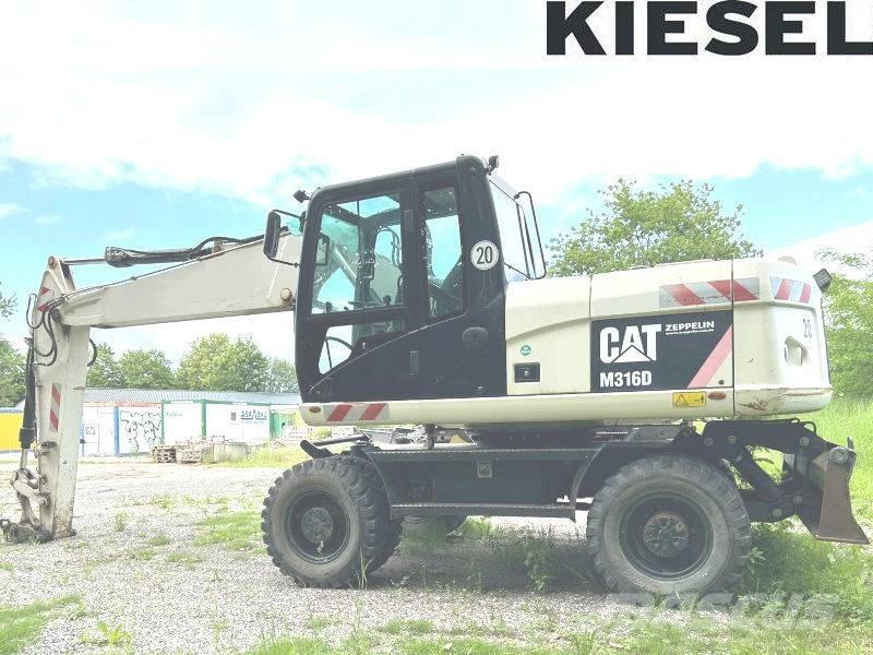 CAT M 316 D Gravemaskiner på hjul