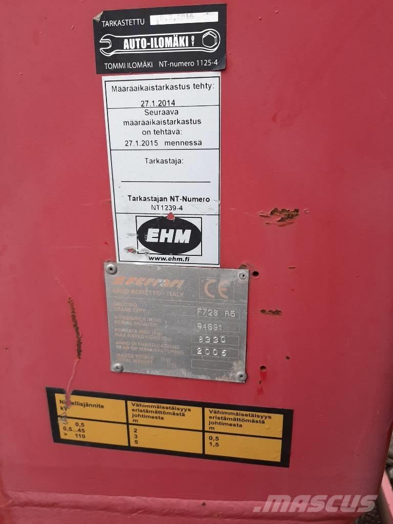 Scania R 124 Lastbil med kran