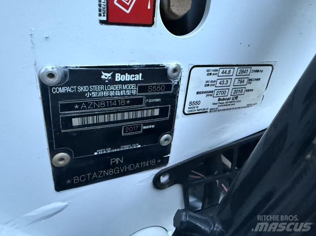Bobcat S 550 Minilæsser - skridstyret