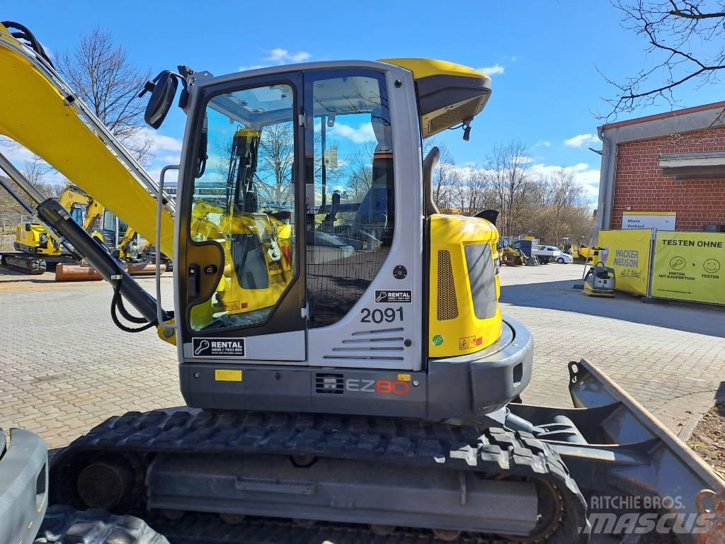 Wacker Neuson EZ80 Gravemaskiner på larvebånd