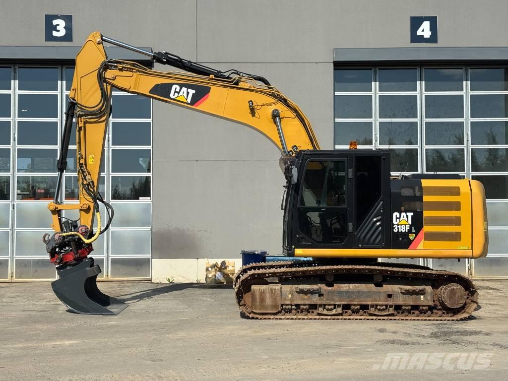 CAT 318 Gravemaskiner på larvebånd