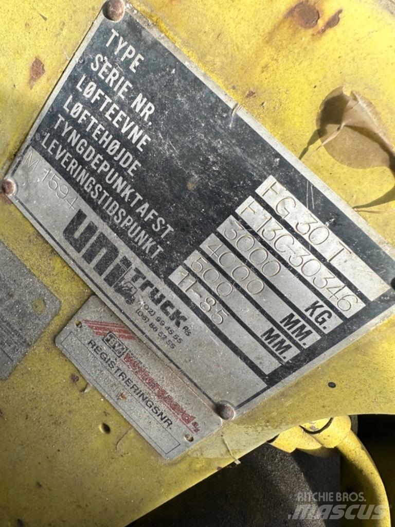 Mitsubishi FG 30 LPG gaffeltrucks