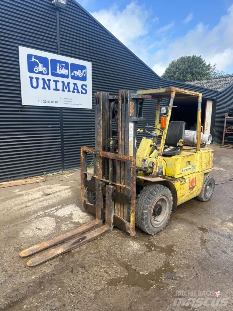 Mitsubishi FG 30 LPG gaffeltrucks