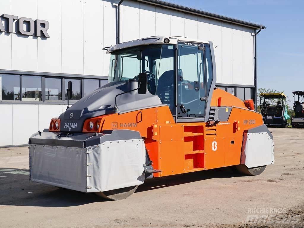 Hamm HP 280 i Tromle med luftdæk