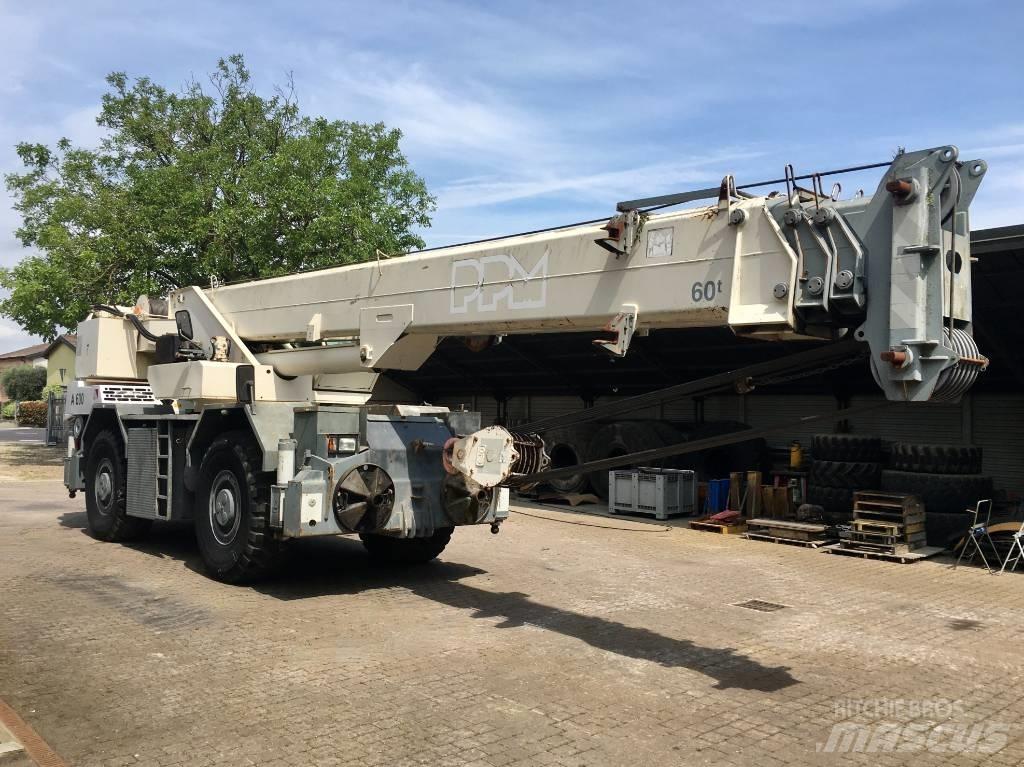 Terex PPM A 600 Kraner til hårdt terræn