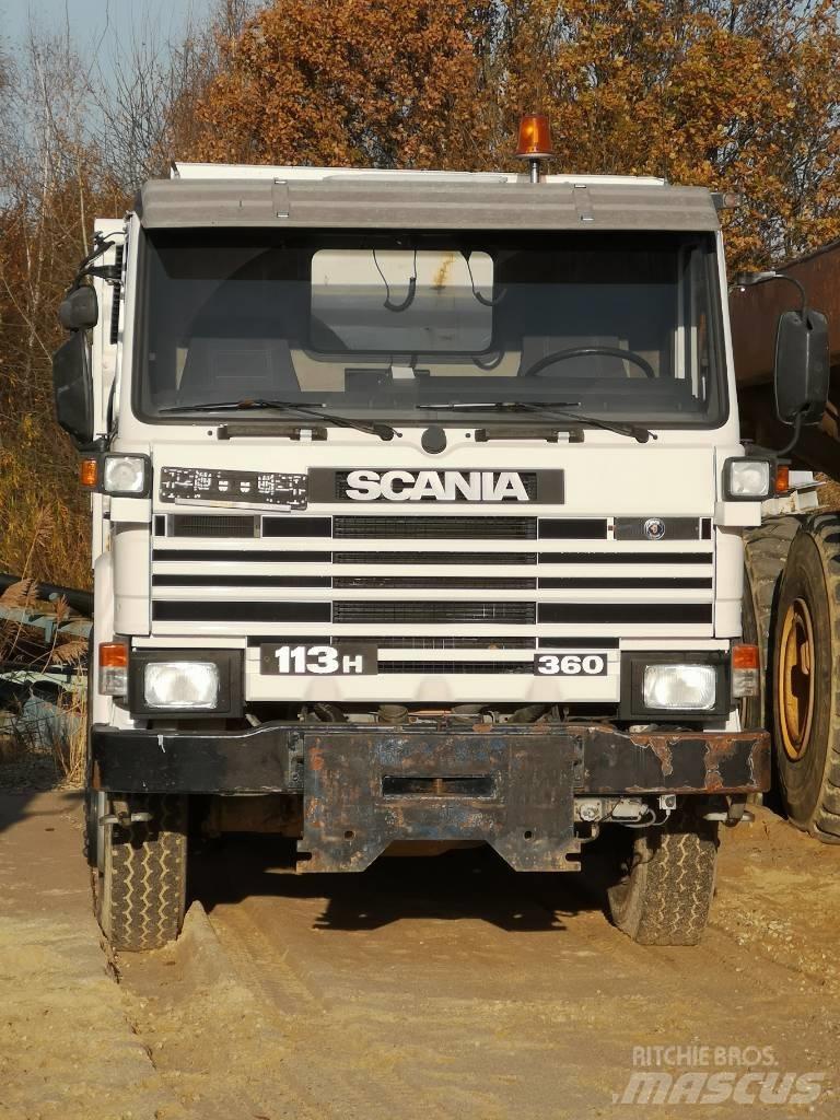 Scania 113 Lastbiler med tip