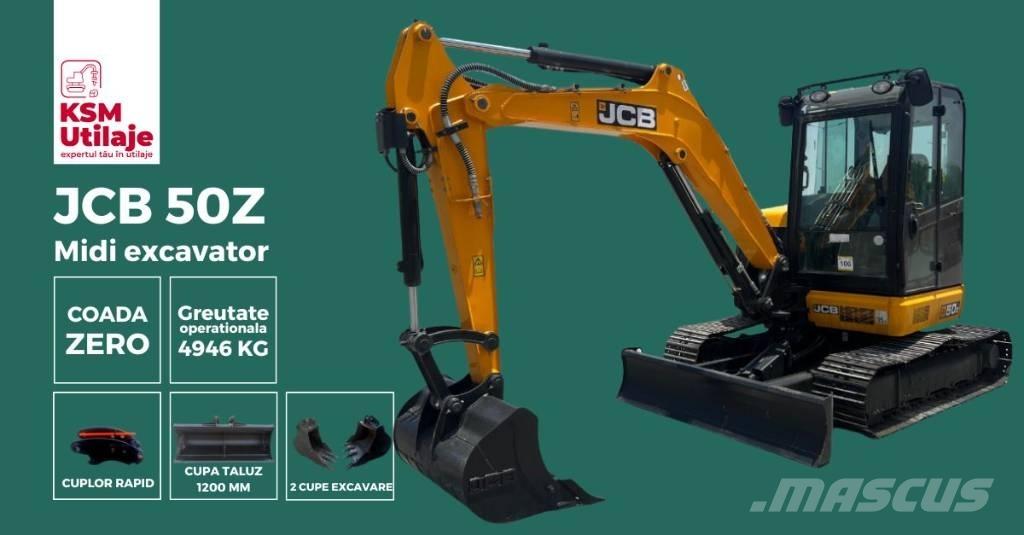 JCB 50 Z-1 Minigravemaskiner