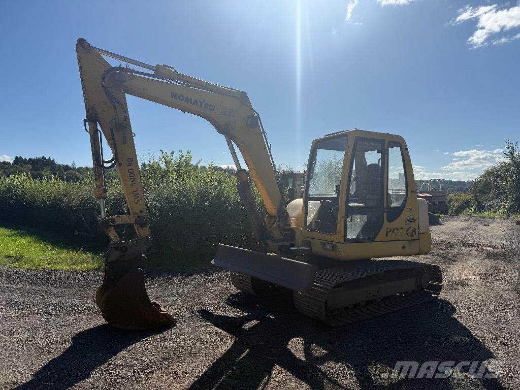 Komatsu PC 75 R-2 Midi-gravemaskiner 7t - 12t