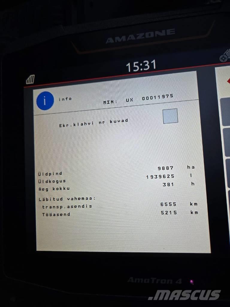 Amazone UX 4200 Trailersprøjter