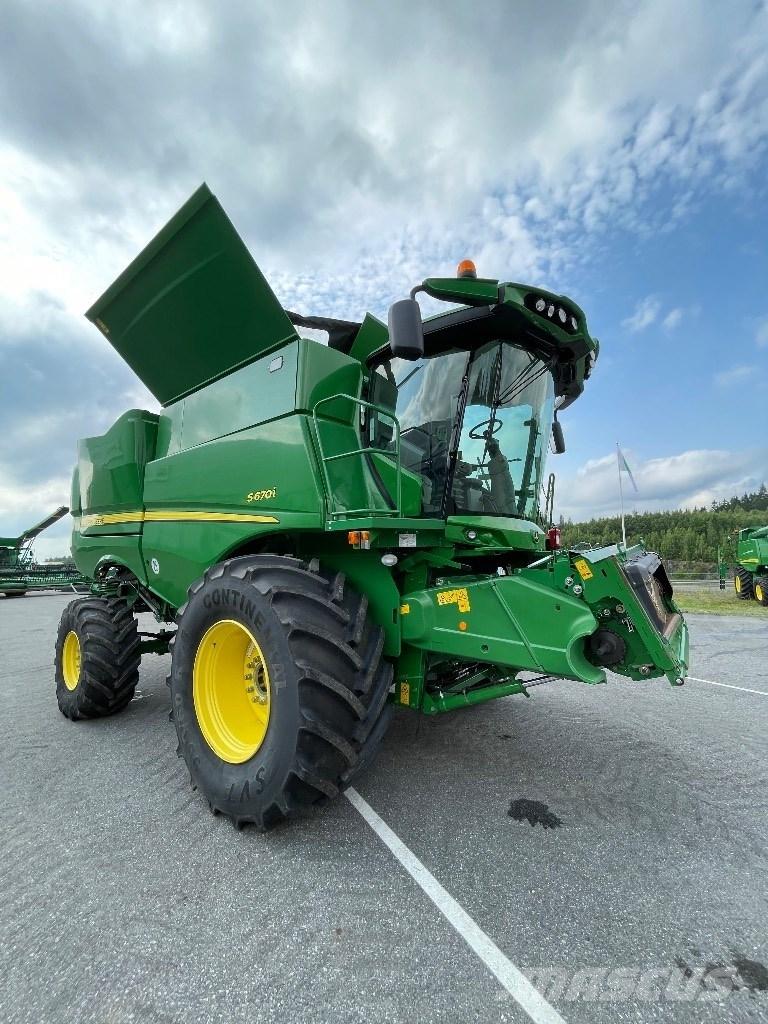 John Deere S 670 i Mejetærskere