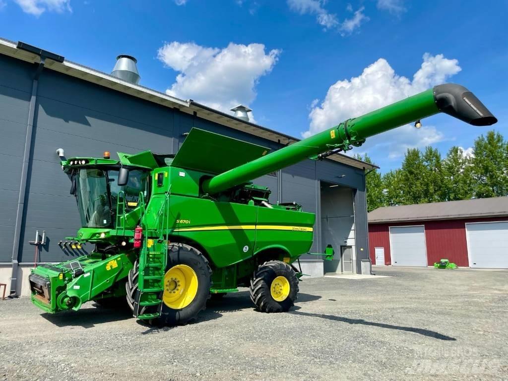 John Deere S 670 i Mejetærskere