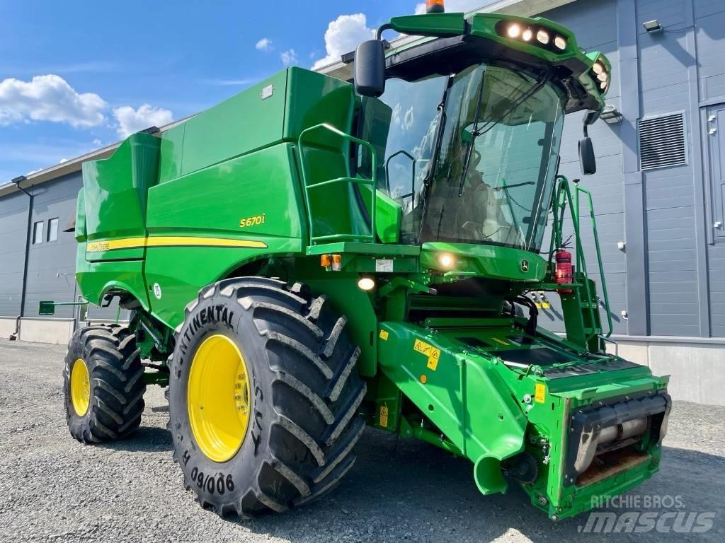 John Deere S 670 i Mejetærskere
