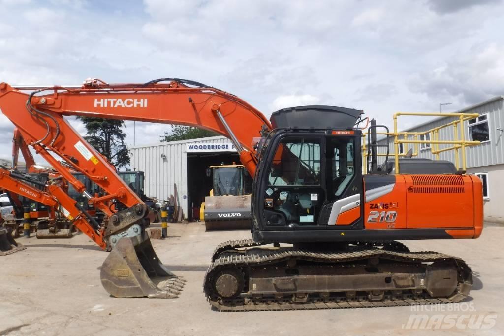 Hitachi ZX 210 LC-7 Gravemaskiner på larvebånd