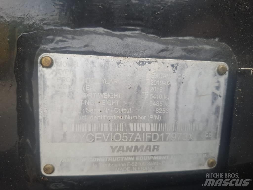Yanmar Vio 57-6A Minigravemaskiner