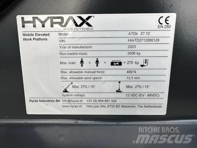 Hyrax ATDe 27.12 Teleskoplifte
