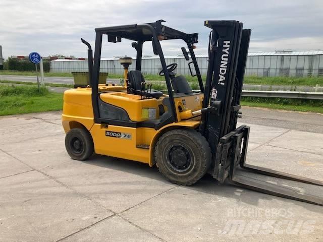 Hyundai 50 DA-7 E Diesel gaffeltrucks