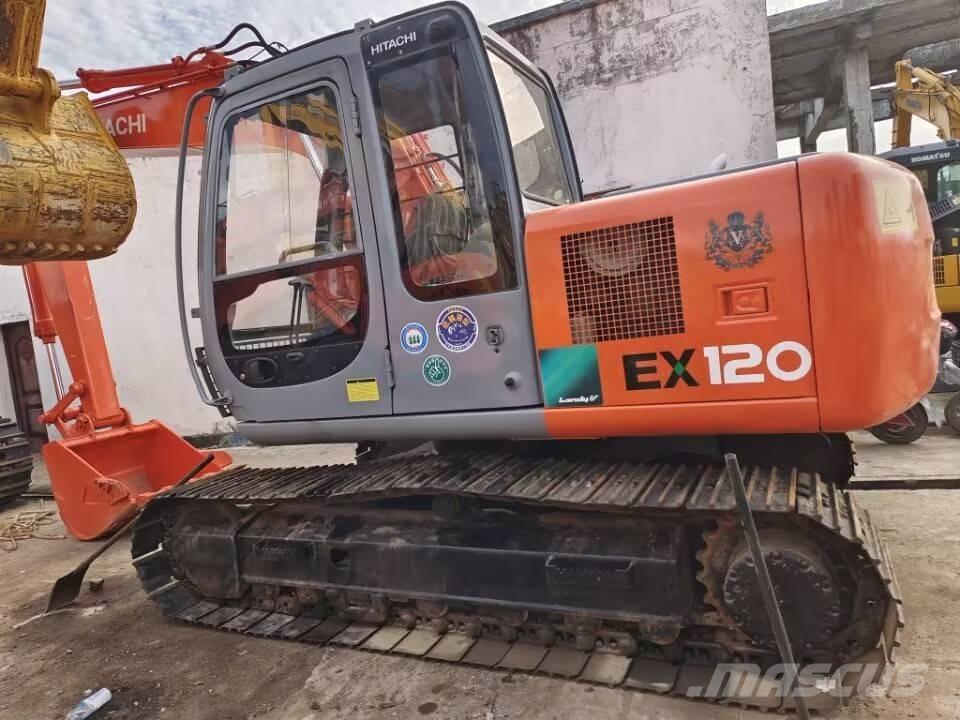 Hitachi EX 120-3 Gravemaskiner på larvebånd