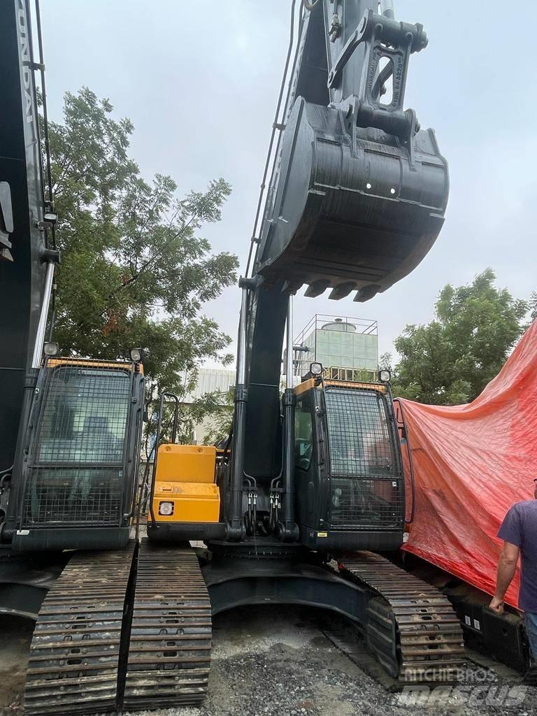 Hyundai R210 Gravemaskiner på larvebånd