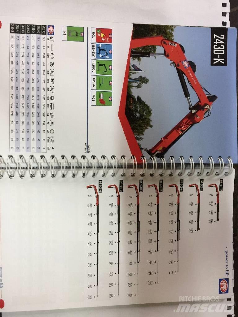 HMF 2420K6RC Lastbilmonterede kraner