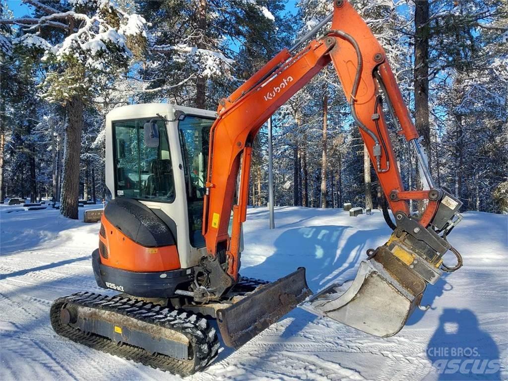 Kubota U25-3 Minigravemaskiner