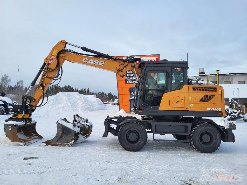 CASE WX140E Gravemaskiner på hjul