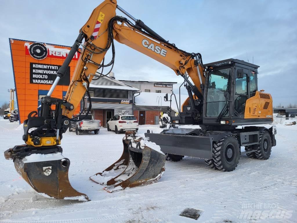 CASE WX140E Gravemaskiner på hjul