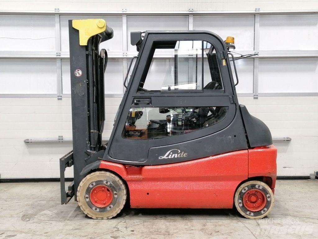 Linde E30-03 El gaffeltrucks