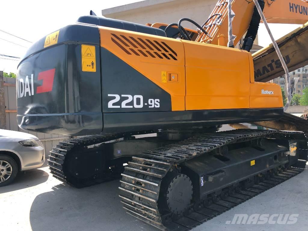 Hyundai R220LC-9S Gravemaskiner på larvebånd