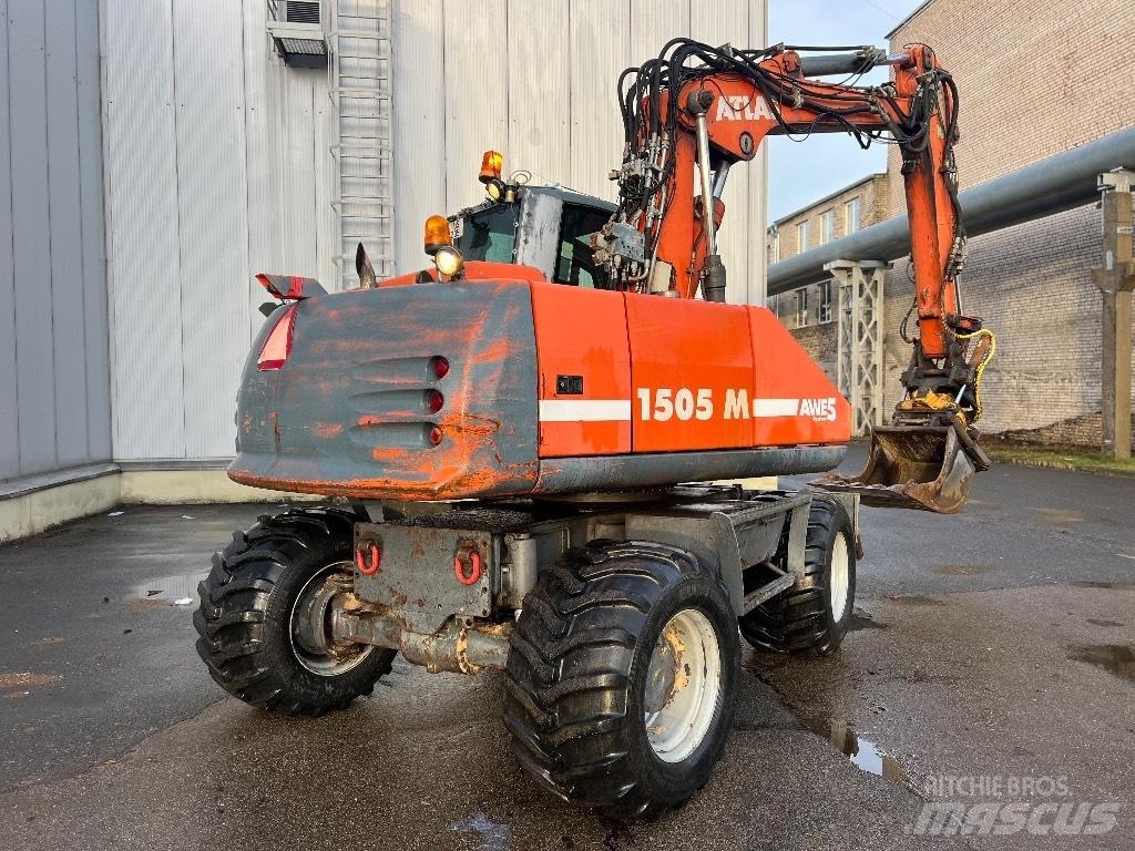 Atlas 1505 M Gravemaskiner på hjul