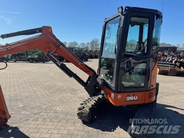 Hitachi ZX 26 Minigravemaskiner