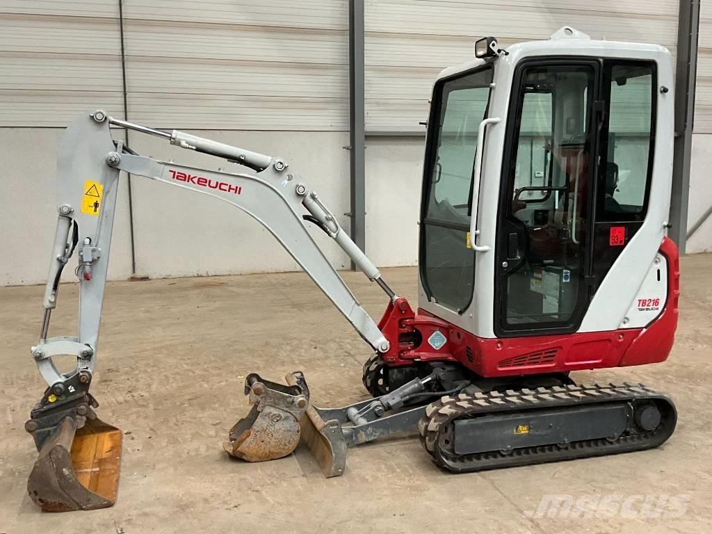 Takeuchi TB 216 Minigravemaskiner