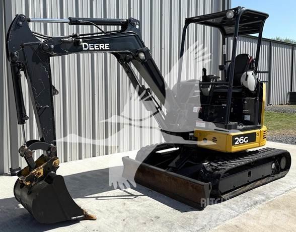 John Deere 26G Minigravemaskiner