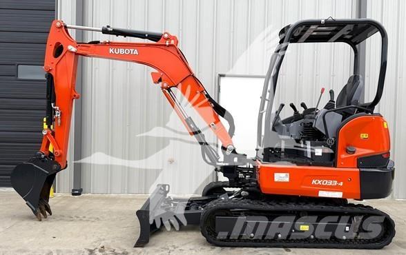 Kubota KX033-4 Minigravemaskiner