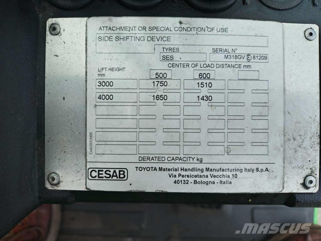 Cesab M 318 G LPG gaffeltrucks