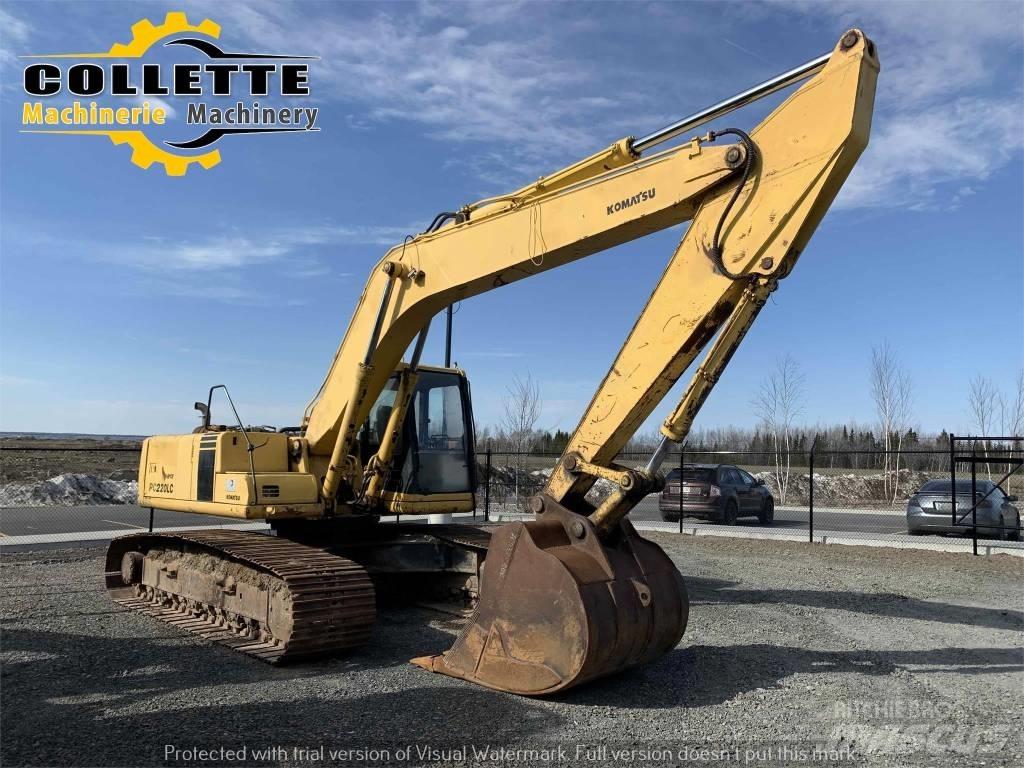 Komatsu PC 220-6 Gravemaskiner på larvebånd