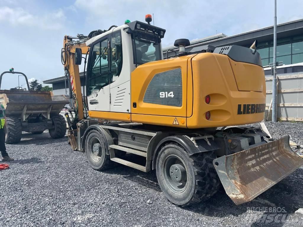 Liebherr 914 Gravemaskiner på hjul