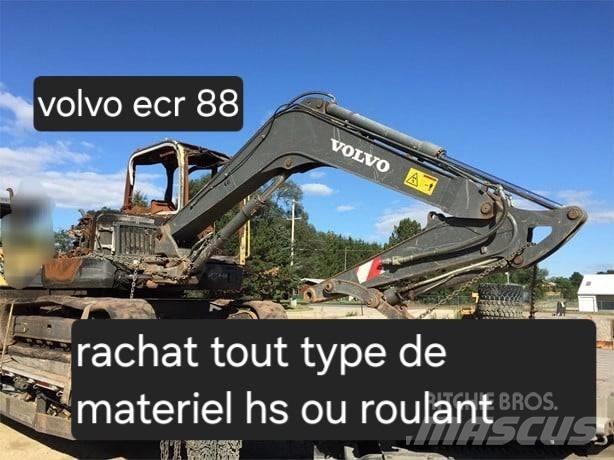 Volvo ECR 88 Booms og dippers