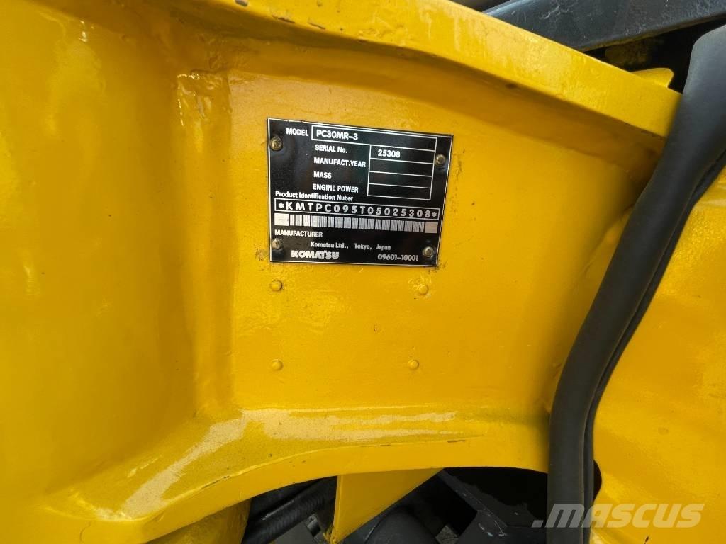 Komatsu PC 30 Minigravemaskiner