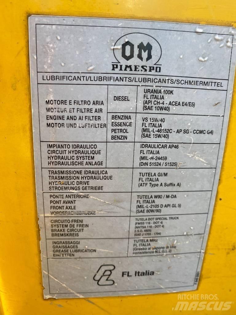 OM XD30 Diesel gaffeltrucks