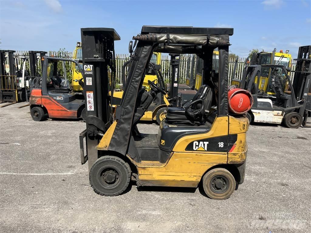 CAT GP18NT LPG gaffeltrucks