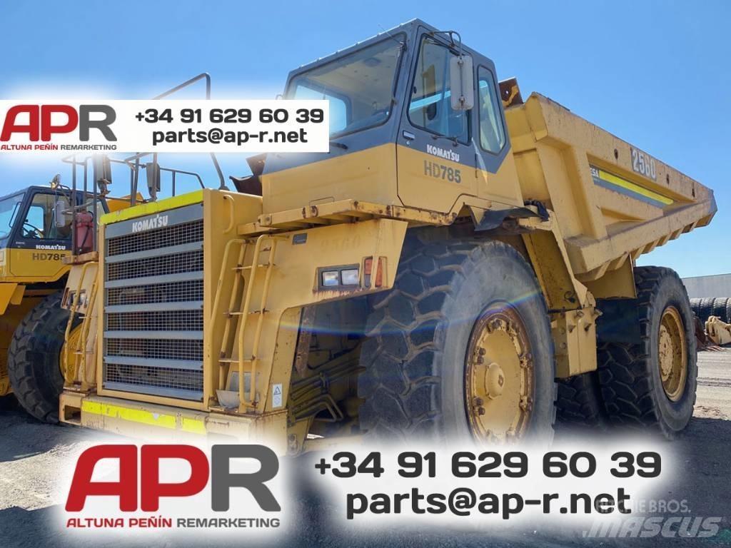 Komatsu HD 785-5 Knækstyrede dumpere