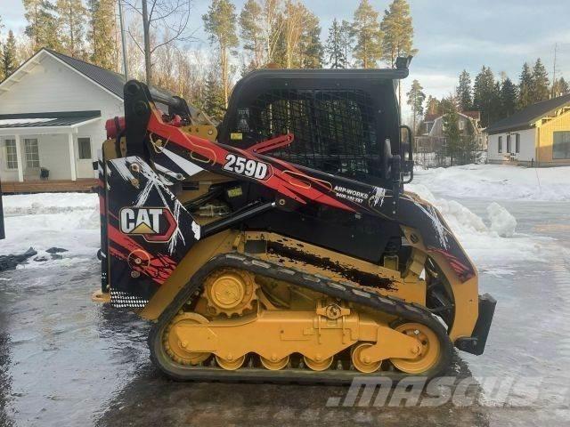 CAT 259D Minilæsser - skridstyret