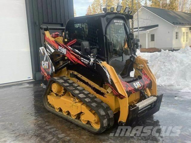 CAT 259D Minilæsser - skridstyret