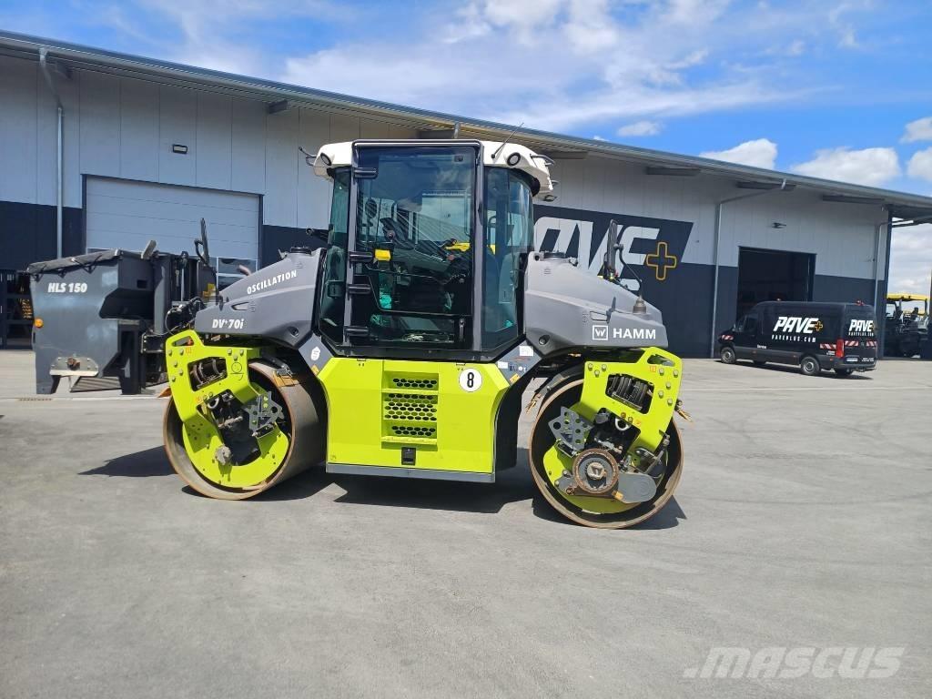 Hamm DV+ 70i VO-S Tvilling tromle